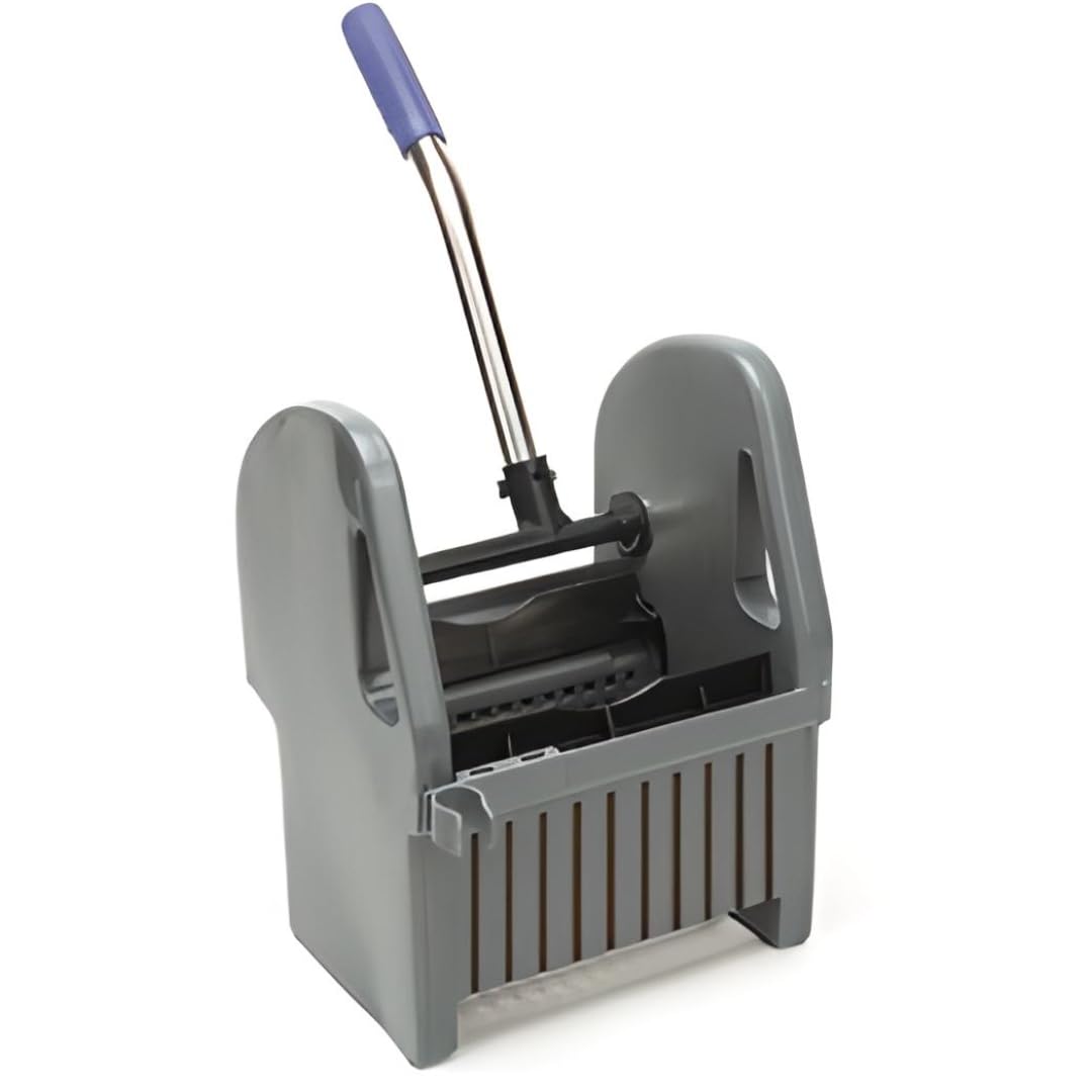 Prensa Escurridora Profesional para Carro de Fregado – Compatible con Cubo Doble – Fregona Industrial – Limpieza Intensiva – Mango Ergonómico – Ideal para Hostelería, Oficinas