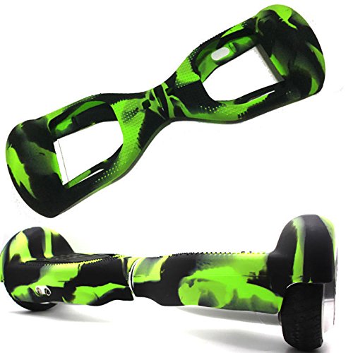 Coque de protection en silicone pour hoverboard de 16,5 cm, bleu