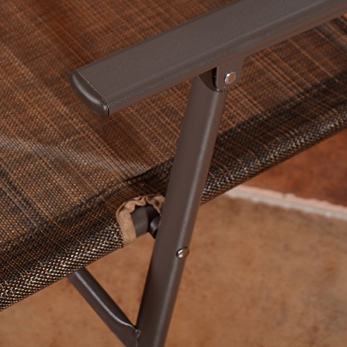 Giantex Set Of 4 Patio Folding Sling Chairs Steel Camping Deck Garden Pool Backyard Chairs #TOP7