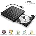 External DVD CD Drive, InThoor USB 3.0 Portable DVD CD Burner/Writer/Rewriter with High Speed Data Transfer for Laptop Desktop Support Windows XP/7/8/10/Vista/Mac OS (dvddrive)