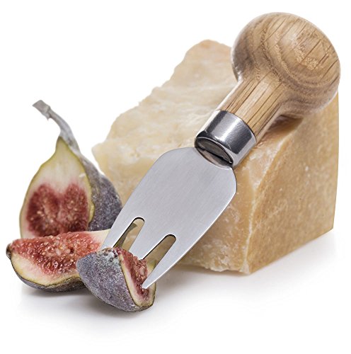 Sagaform Oak And Stainless Cheese Knife Set 3-Piece #TOP1