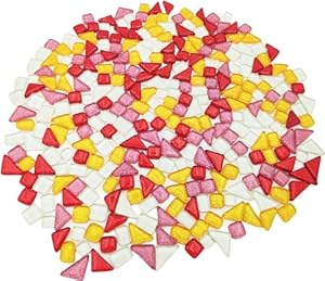 Btmiey BTMMT0989 Glasmosaikfliesen 600 Stück Set