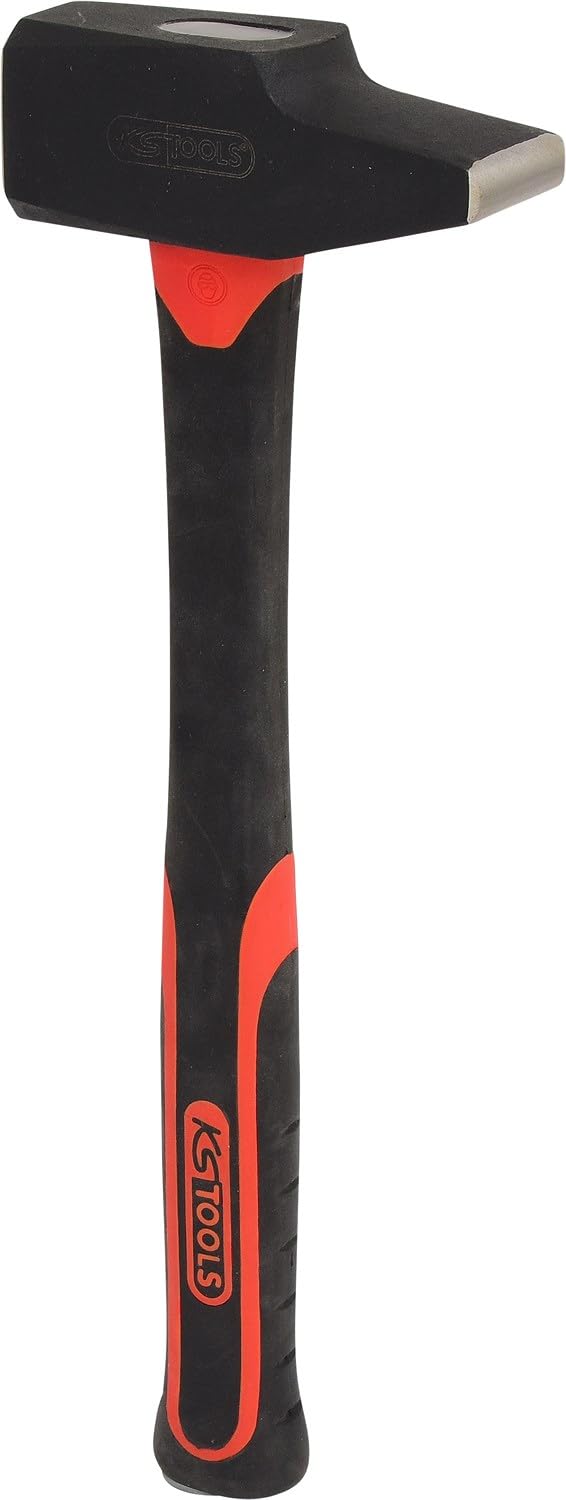 KS Tools 142.1151 - Martillo de ajustador, forma francesa, peso de la cabeza 1500 g