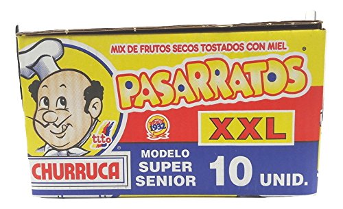 Churruca - Pasarratos XXL - mix de frutos secos tostados con miel - 10 Unid
