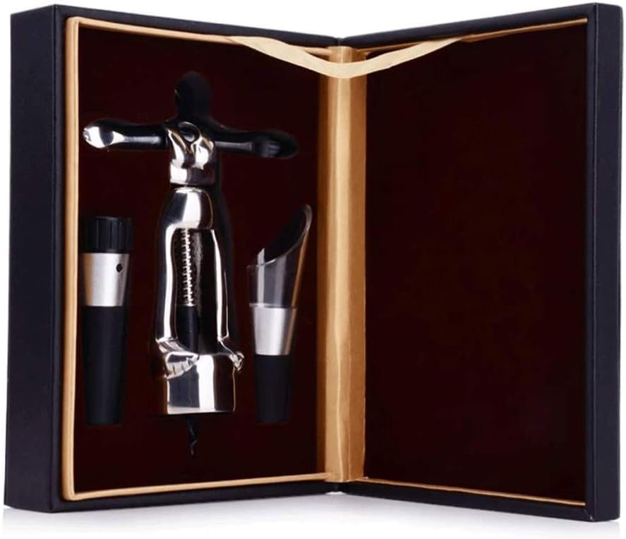 Red Wine Corkscrew Corkscrew Kit Upgrade Version Wine Corkscrew and Other Screw Corkscrew Corkscrew Kit Professional Version