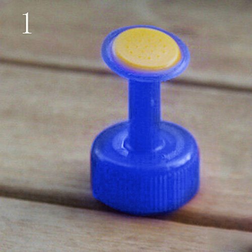 Saniswink Home and Garden Decor5 Pcs Plant Watering Attachment Micro Flow Dripper Drip Head for Bottle Gardening - Blue