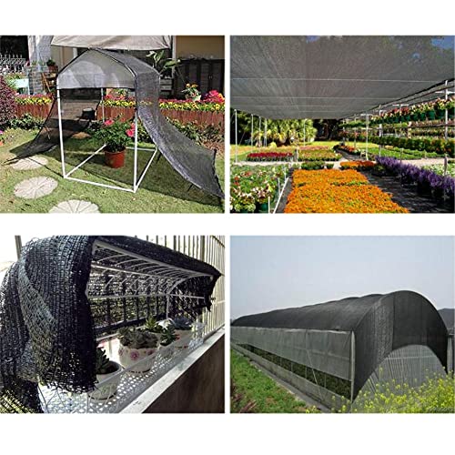 Image of winemana 40% Black Shade Cloth, 20 x 48 FT Durable Mesh Tarp with Grommets, Resistant Garden Sun Shade Netting, Shading Antifreezing for Pergola, Greenhouse, Plants Growing, Chicken Coop