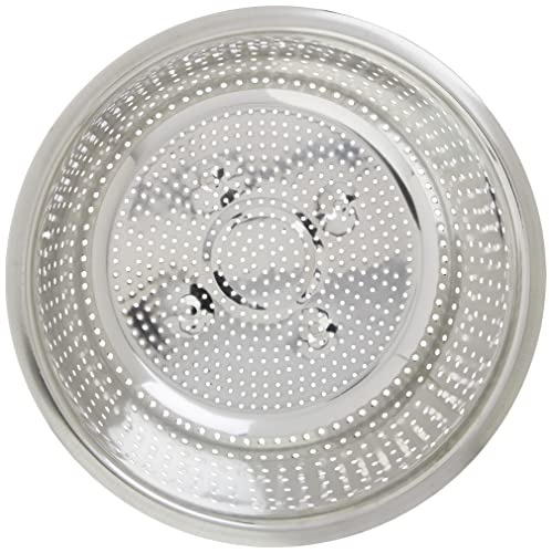 Image of Winco Chinese Colander with 2.5 mm Holes, 11-Inch, Stainless Steel, Medium