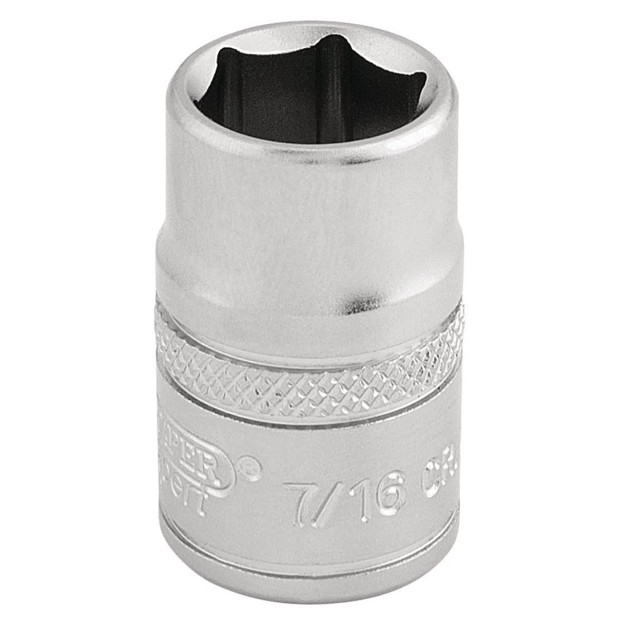 Draper 16551 Square Drive 6 Points Imperial Socket 3/8" Length