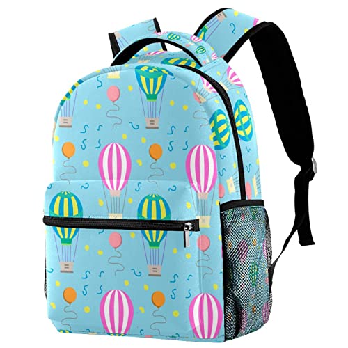 Sac à dos motif montgolfières Medium avec porte-bouteille pour enfants