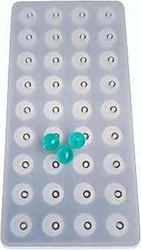Epoksi Silikon Tesbih Kalıbı 36 Lı 12 MM Boncuk Silikon Kalıp