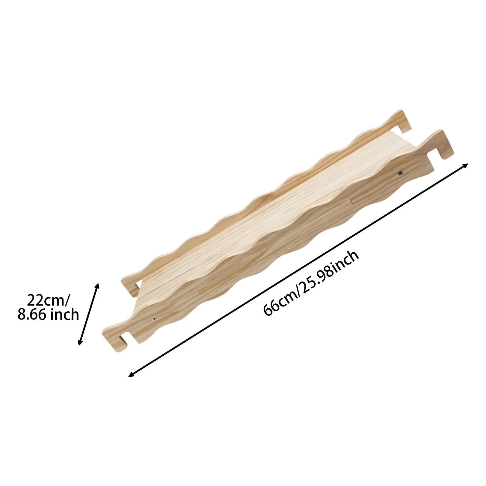 Holzleiter für Hamster Holzkäfig Hängebrücke Rampe Kleintierleiter Aus Natürlichem Material Als Beschäftigung für Mäuse Zwerghamster Gerbils in Wohnun, C
