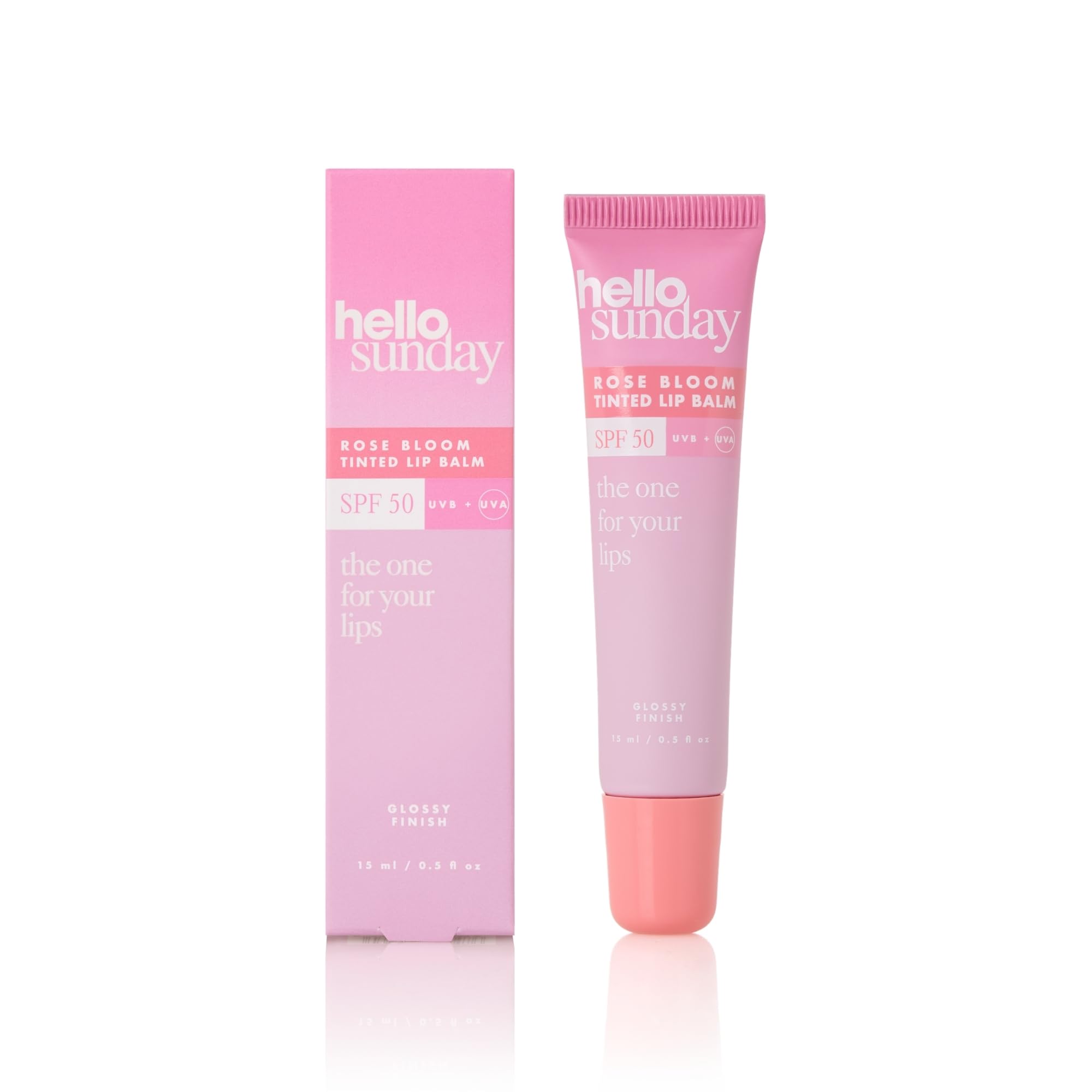The One Tinted Lip Balm SPF 50 - Pink by Hello Sunday for Women - 0,5 oz Balm do ust