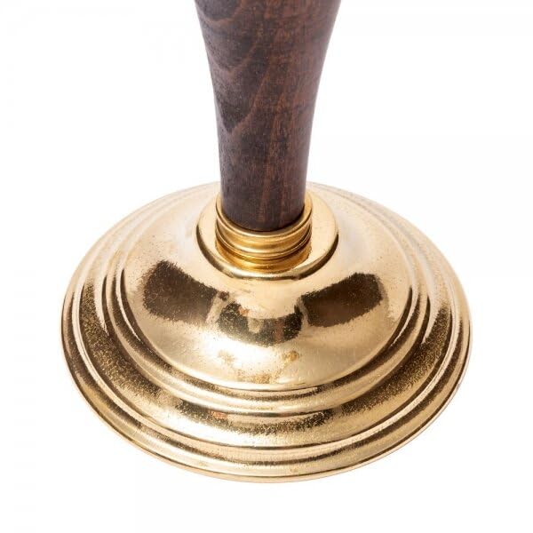 5 candelabri in legno ottone oro altezza: circa 31 cm candelabro barocco stile giovanile