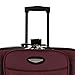 Travel Select Amsterdam Expandable Rolling Upright Luggage, Burgundy, 8-Piece Set