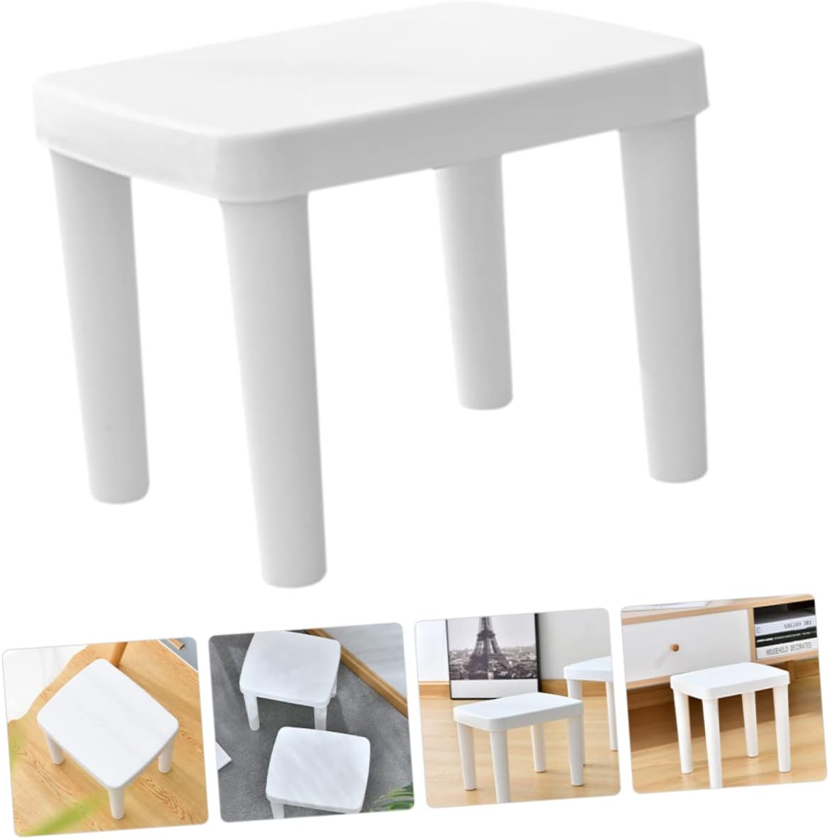 Angoily Stepping Stool for Boys and Girls Non- Boy Girl Footstool for Bathroom and Living Room Lightweight Design for Easy Storage for Potty Training and Reaching High Places