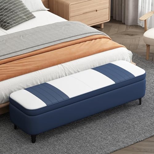 Banc ottoman cuir vert 60 cm : la solution assise gain de place