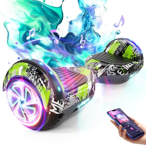 Image of SISIGAD Scooter, 6.5 inch Flash Wheels & Corlorful LED Lights, All for Girls Boys Kids Ages 6+