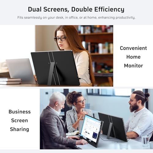 Image of MNN 18.5 inch 100Hz FHD IPS USB-C HDMI Portable Gaming Monitor