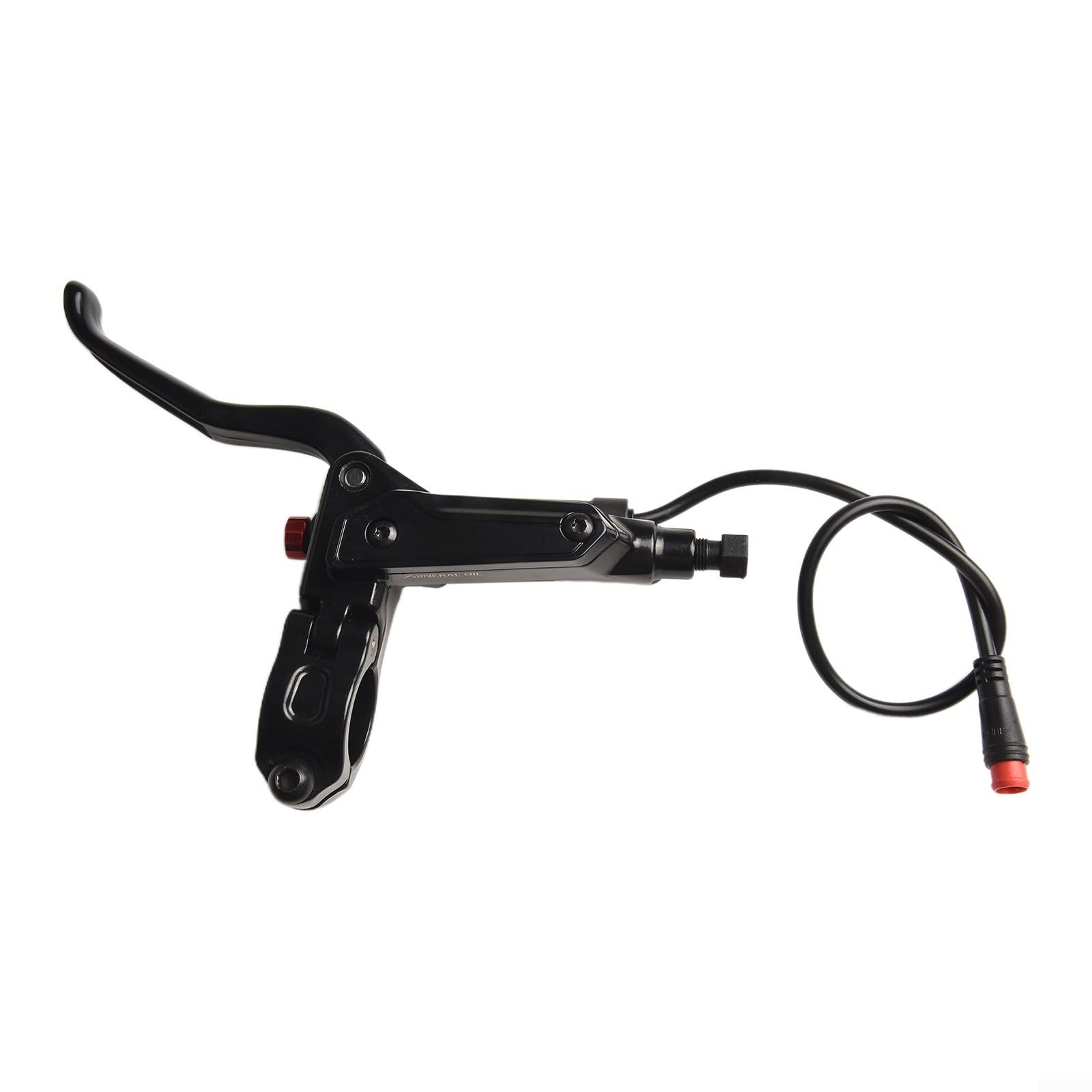 FACAIIO Hydraulischer Bremsgriff für E-Bike mit 3-poligem Anschluss für Bafang Hall-Motor, zuverlässige Leistung (schwarz links)