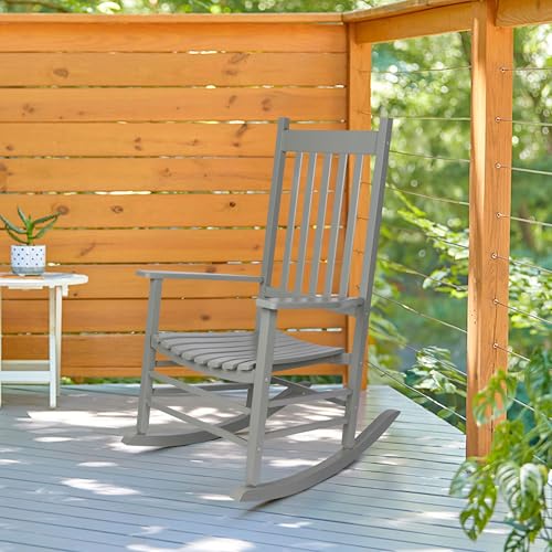 Shine Company Vermont Porch Rocker – Storm Gray by Shine Company - Image 3