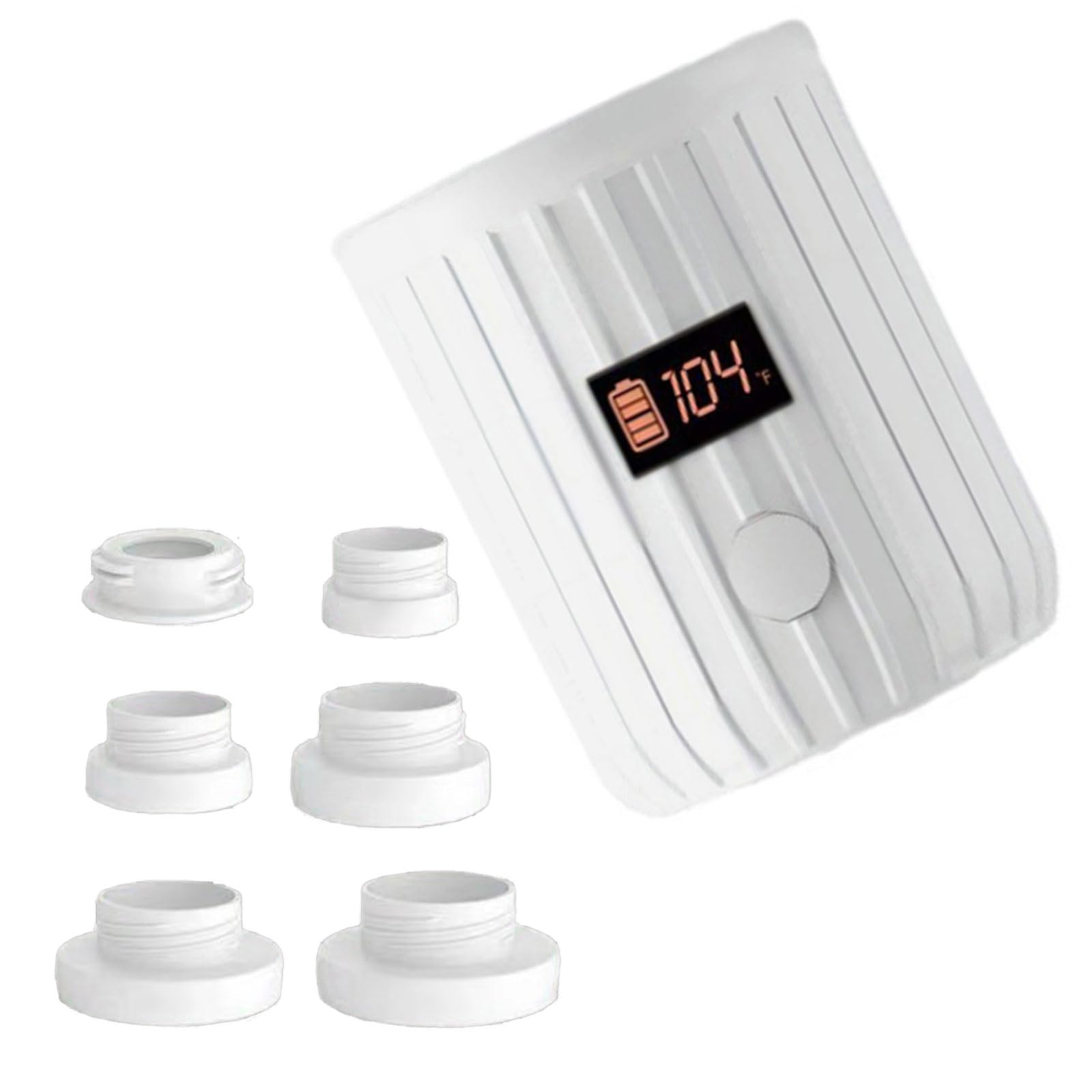 Chauffe-biberon multifonctionnel à température constante pour les familles en voyage Chauffage rapide avec design anti-fuite Chauffe-biberon rechargeable