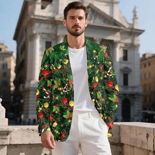 Men's Suit Jacket One Button Slim Fit Sport Coat Business Daily Blazer Casual Stretch Jacket Light Outfits2