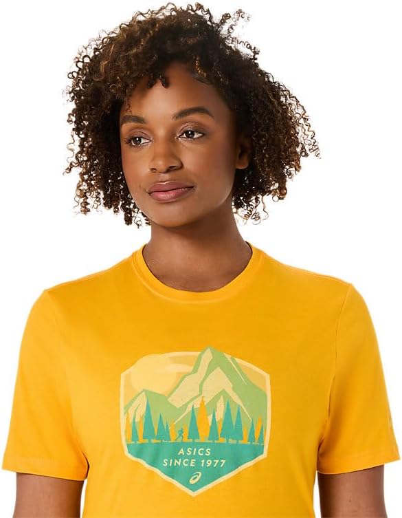ASICS Unisex MOUNTAIN INSIGNIA Short Sleeve TEE Running Apparel