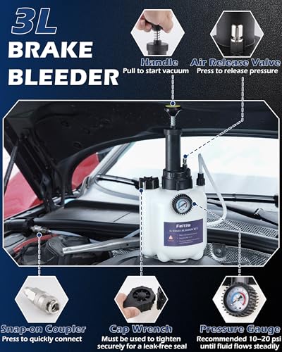 FAITIO 3L Pressure Brake Bleeder