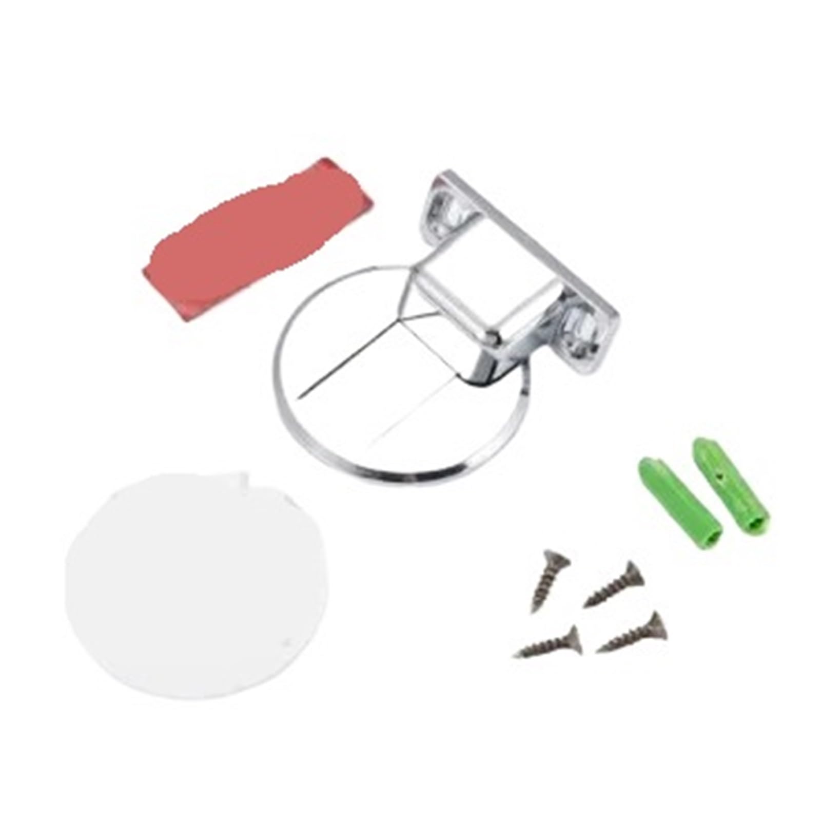 Kiddibubzi Sliver Magnetic Door Holder Stopper Invisible Doorstop Wall Floor Mount Safety Catch Stainless Steel Door Suction Bedroom Supplies(Sliver)