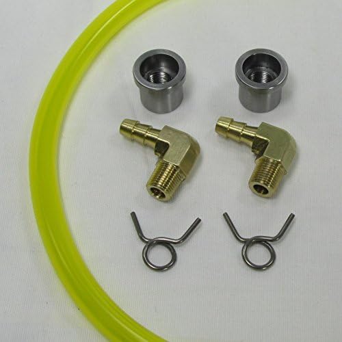 Medidor de combustible para tanque de gasolina "montaje empotrado" para motocicleta, calibre de combustible externo de manguera Tygon, color