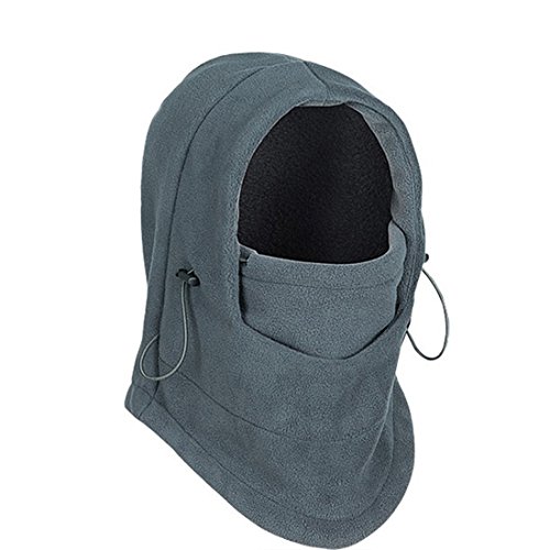 HemeraPhit Dubbele Warm Fleece Volledige Gezicht Masker Sneeuw Ski Fietsen Hood Balaclavas Nek Hoofd Warmer Cap