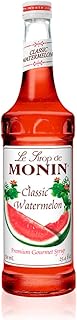 Monin - Classic Watermelon Syrup, Juicy and Sweet, Great for Sodas and Lemonades, Gluten-Free, Non-GMO (750 ml)