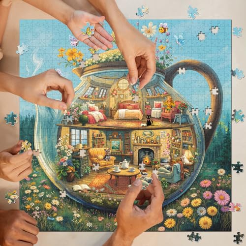 Puzzle Casa Tetera Animales 3+ Anos miniatura 6