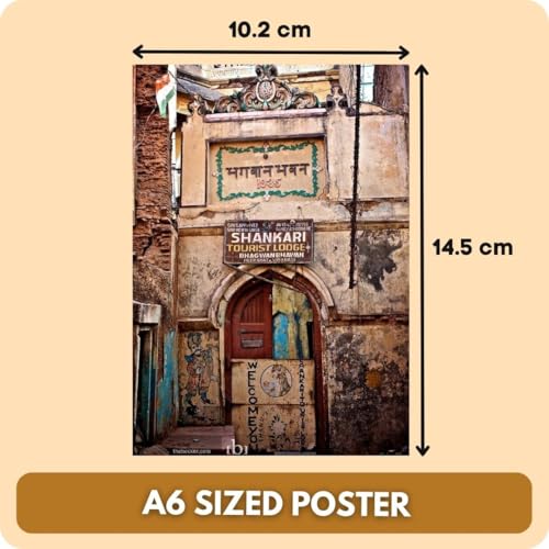 Image of 40-Piece Incredible India Mini Poster Set - Aesthetic Indian Culture & Heritage Wall Collage Kit (15x10 cm) | Traditional Travel Decor for Rooms, Scrapbooks, Diaries, Gifts