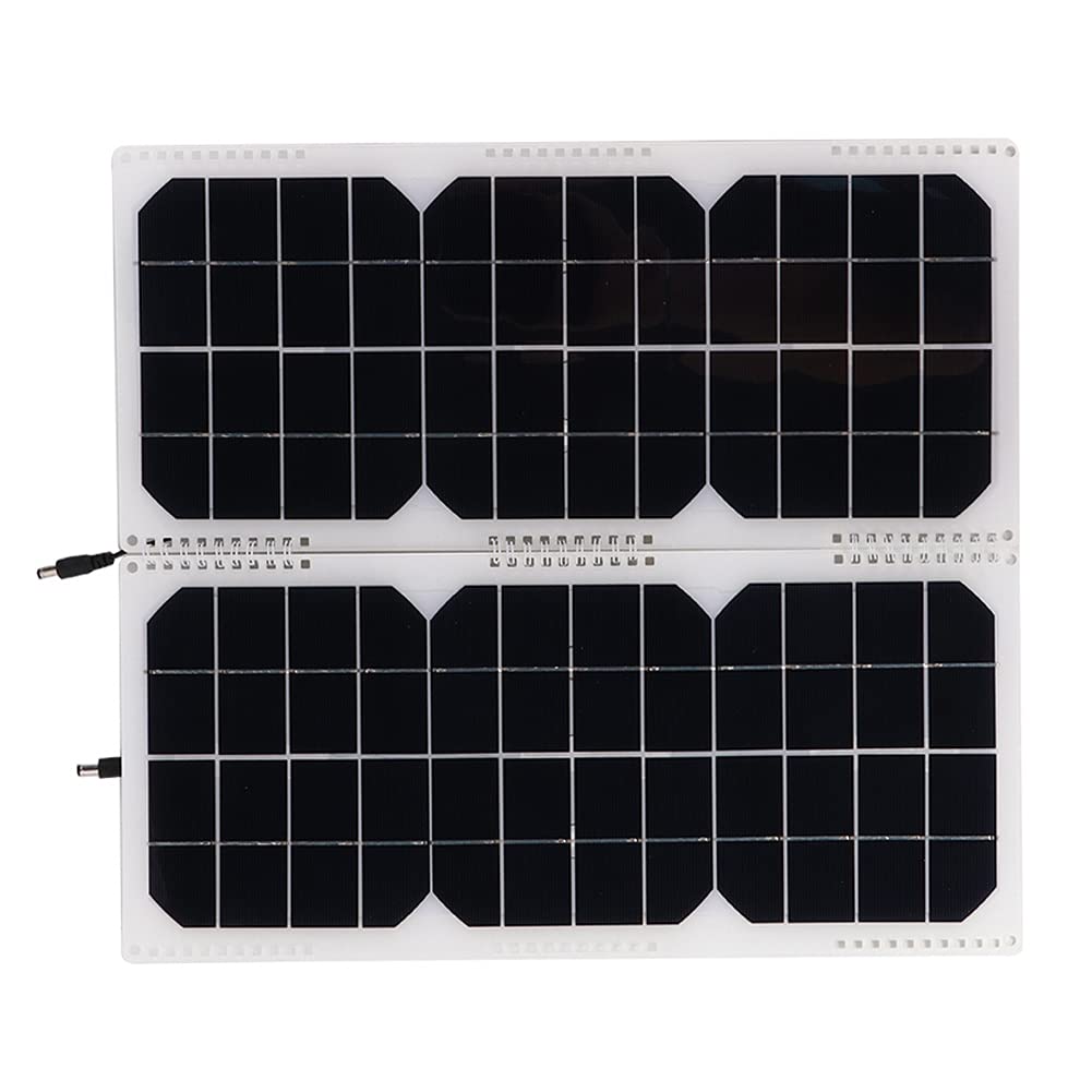 Panneau Solaire en Silicium Monocristallin 20 W, Panneau Solaire