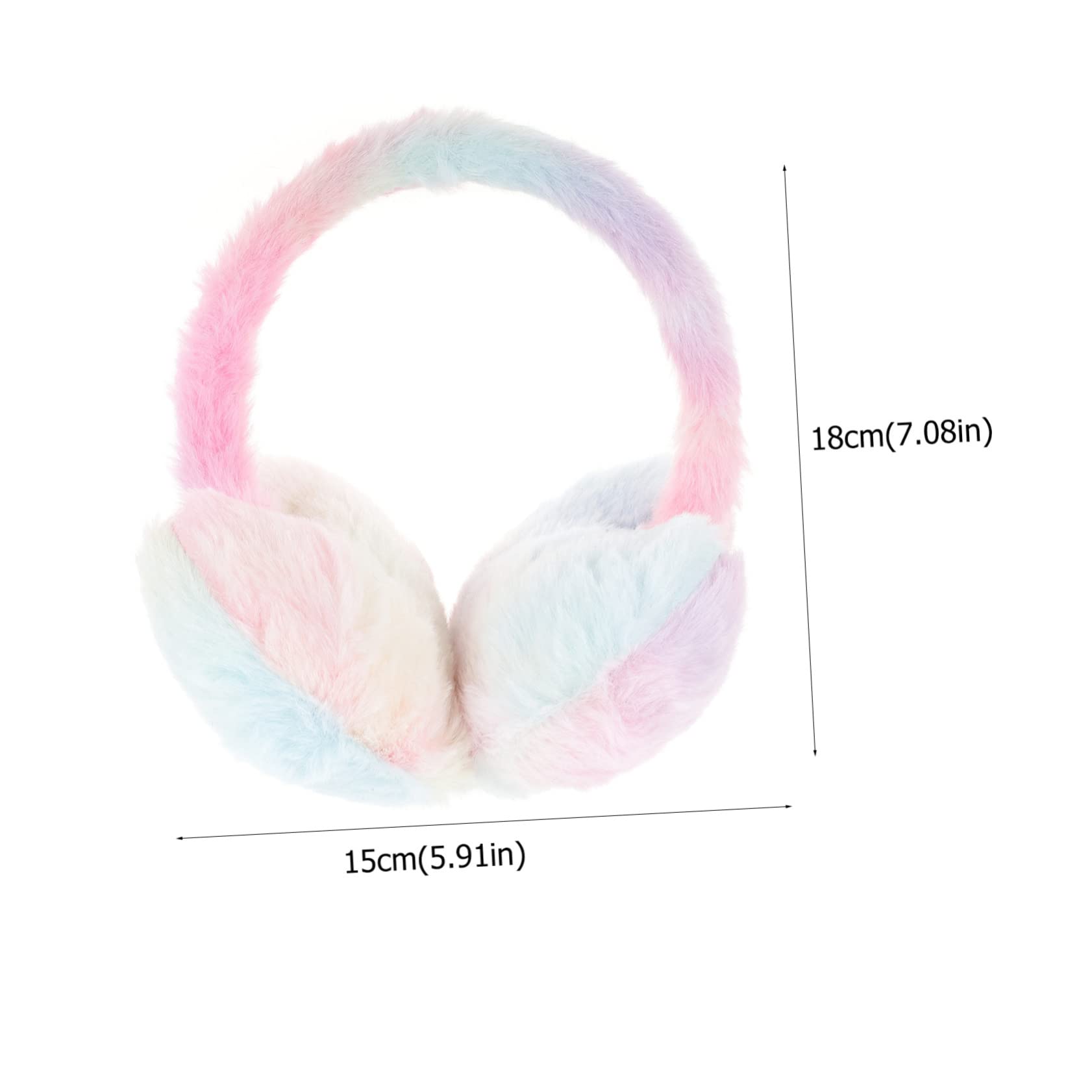 SOIMISS 4piezas Orejeras De Sintética Para Mujer Calentadores De Oídos y Ajustables Accesorios De Invierno Para Esquiar y Actividades