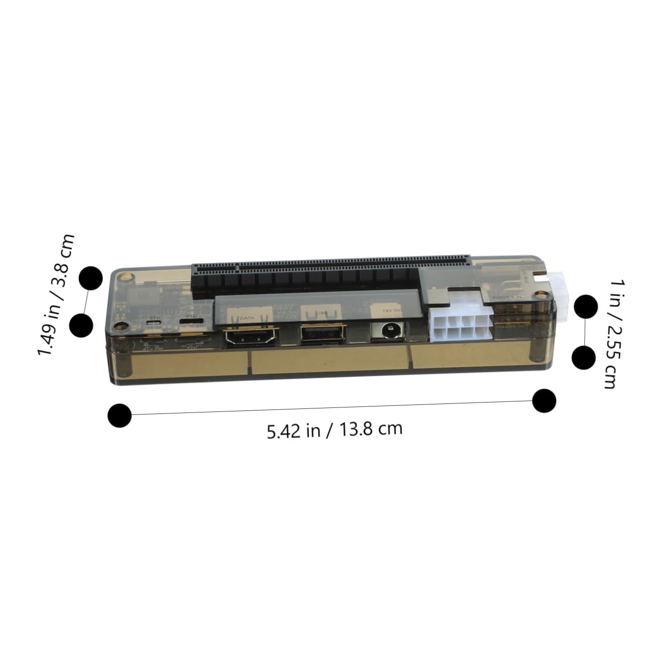 NUOBESTY Dock Per Scheda Esterna Per Laptop Stazione Di Docking Portatile Supporto Pci-e Adattatore Per Espandere Capacità Grafiche Diverse Interfacce Di Input