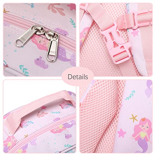 abshoo Mermaid Kids Backpack for School Girls Preschool Toddler Backpack (Mermaid)3