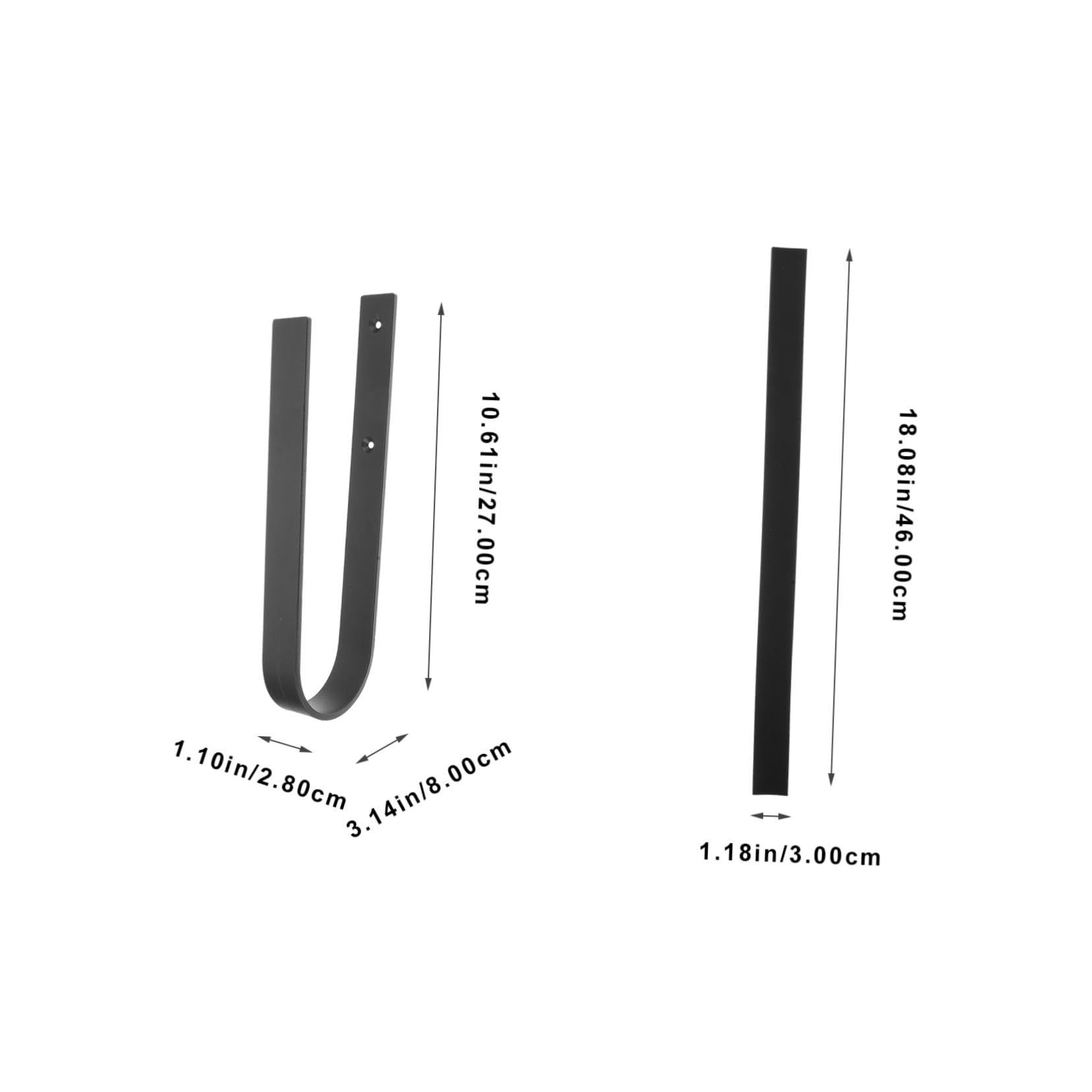 Generisch 1 Satz Skateboard-haken Surfbretthalterung Surf-rack Wandhalterung Für Surfbretter Wakeboard Planke Stütze Skateboard-aufhänger Surfbrettständer Gestell Sup-board Surfen Eisen