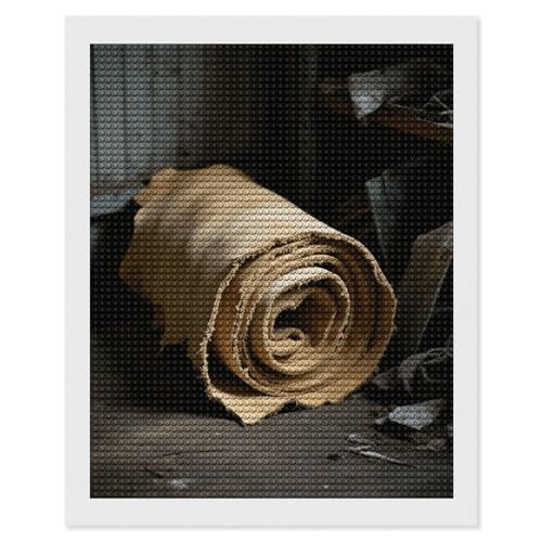 Peinture diamant 5D vache naturel pour une decoration cocooning et atelier loisirs creatifs