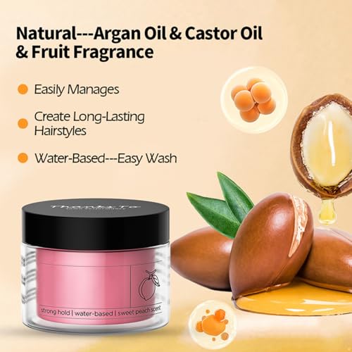 Pomada para cabello Edge Braiding, 100g, fijación firme miniatura 4