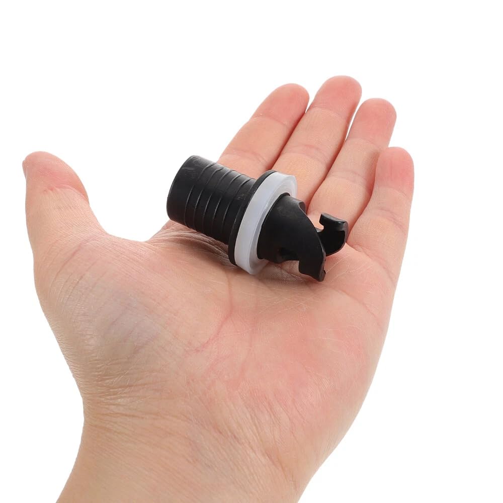 2 Pezzi Adattatore per Pompa SUP Adattatore per Kayak Valvola H-R Adattatore per Tubo Pompa a Pedale per BarcaCompatibile con Kayak Gonfiabile, Gommoni, Tavole Surf