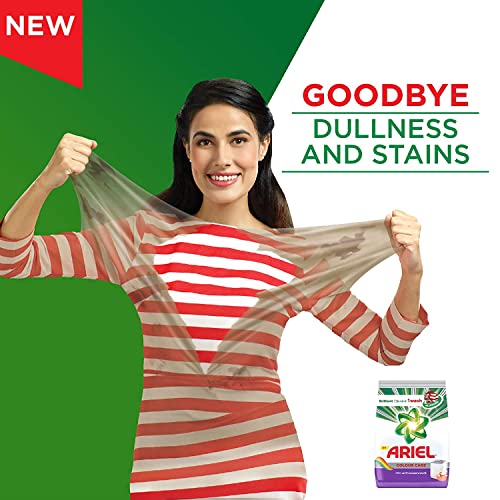 Image of Ariel Colour Detergent Washing Powder - 500 g with Detergent Washing Powder - 200 g (Pack of 2)