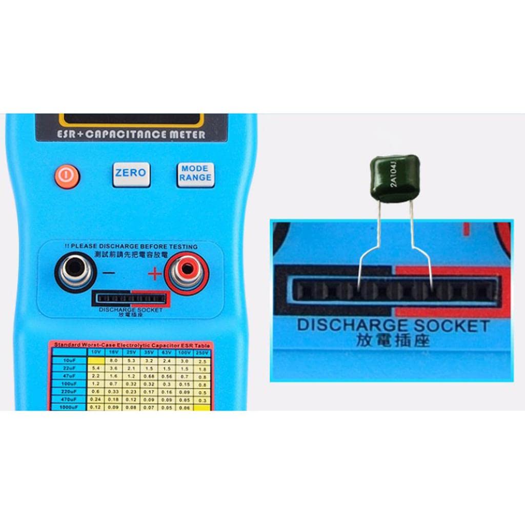MEC-100 Digital Display Auto Range Capacity Test Meter
