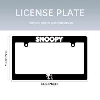 Amazon.co.jp: ナンバープレートフレーム ミッフィー ナンバー