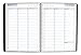 DayMinder Weekly Planner (Current Year), Wirebound, 8.5 x 11 Inch Page Size, Black (G52-00)