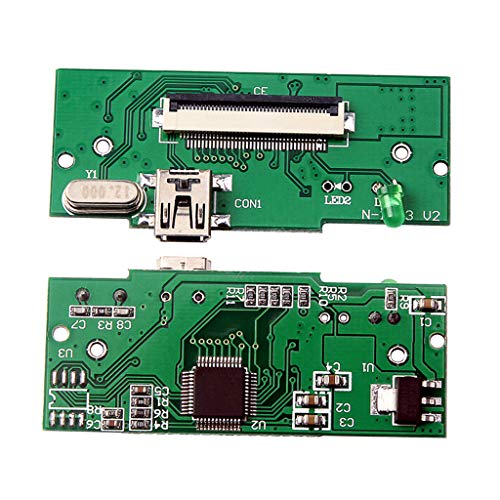 Caja externa aluminio USB 2.0 para disco CE ZIF 1.8 pulg miniatura 6