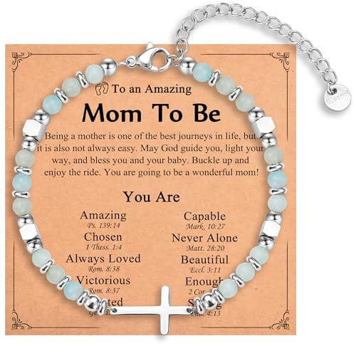 Image of Religious Cross Bracelet for Women Girls, Christian Gifts for Daughter Granddaughter Sister in Christ Friend Niece on Birthday Christmas Easter Valentines Day Graduation