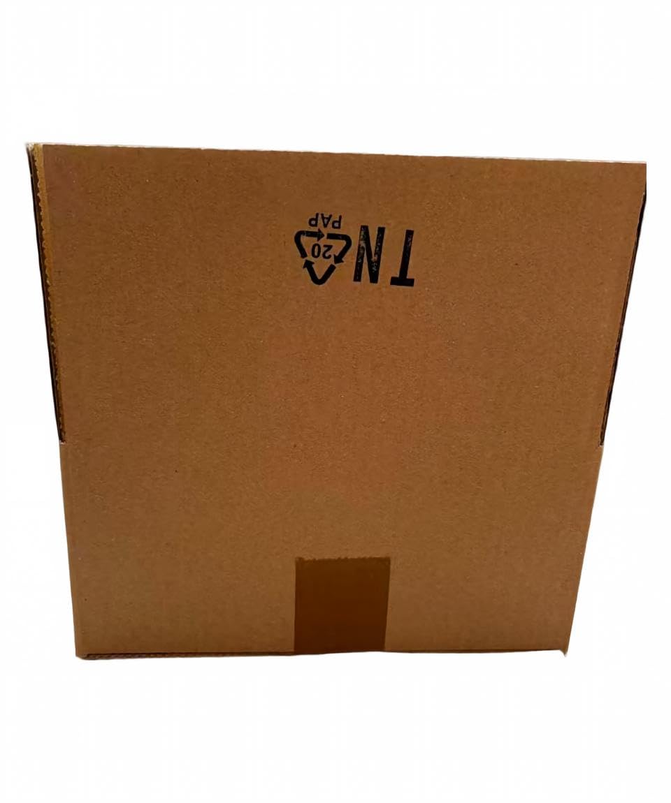 Sanapack c-012 - Cajas de cartón de onda individual, 35 x 25 x 12 cm, juego de 100 unidades, cajas de cartón para mudanzas y envíos (100 unidades, 35 x 25 x 12 cm)
